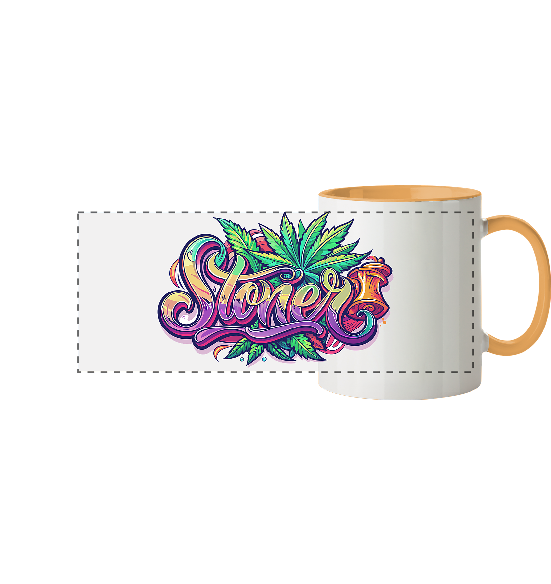 Color Stoner - Panorama Tasse zweifarbig