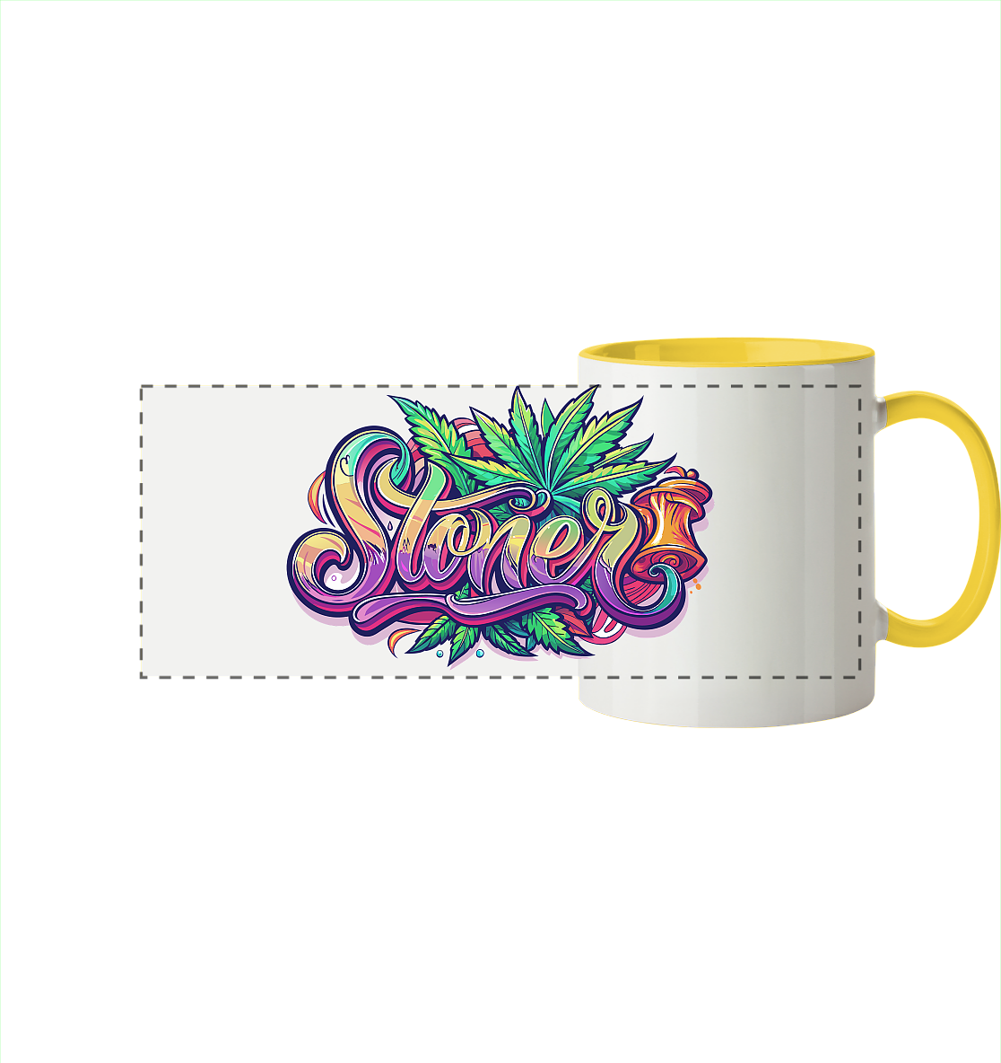 Color Stoner - Panorama Tasse zweifarbig