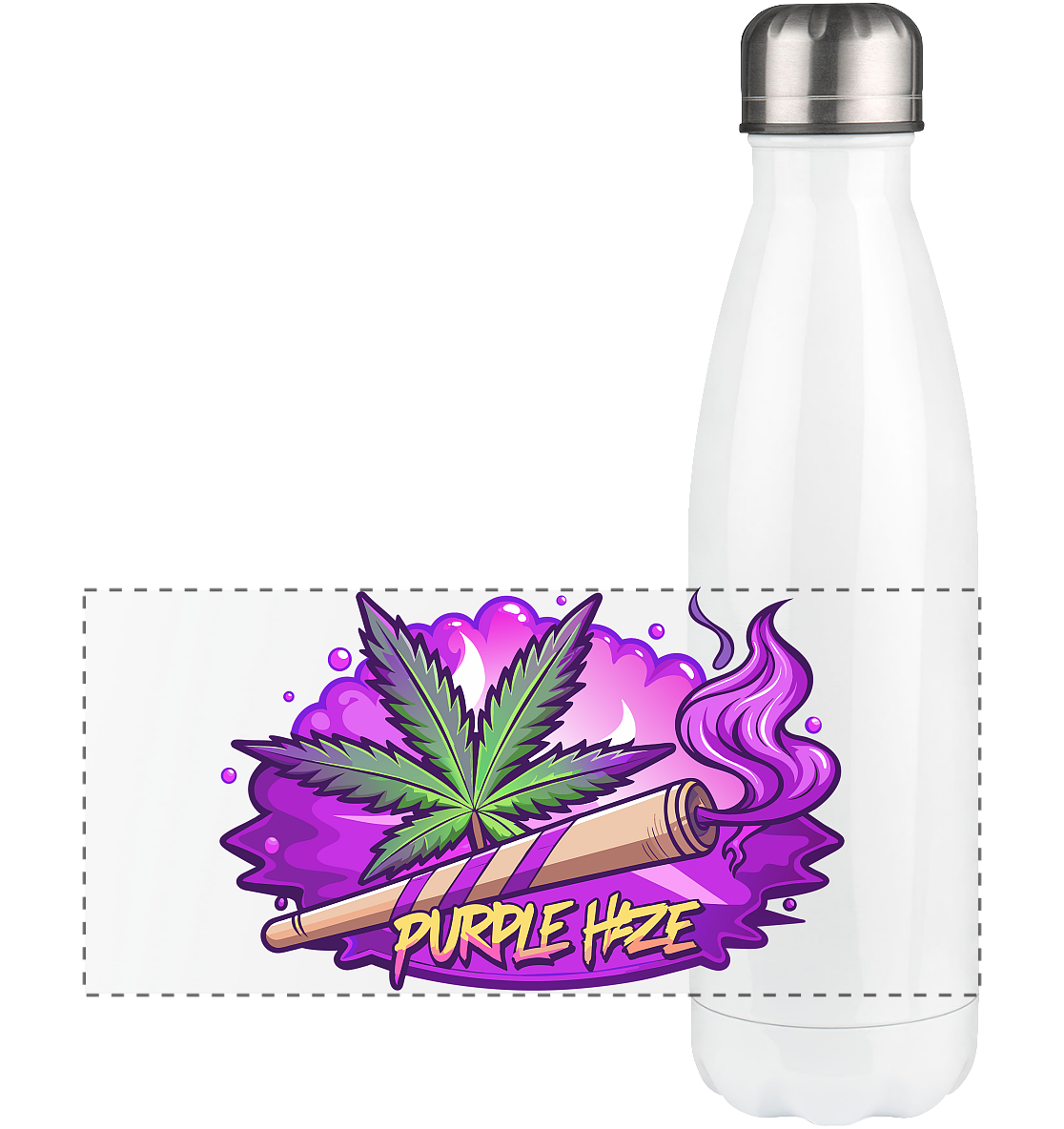 Purple Haze Joint - Panorama Thermoflasche 500ml