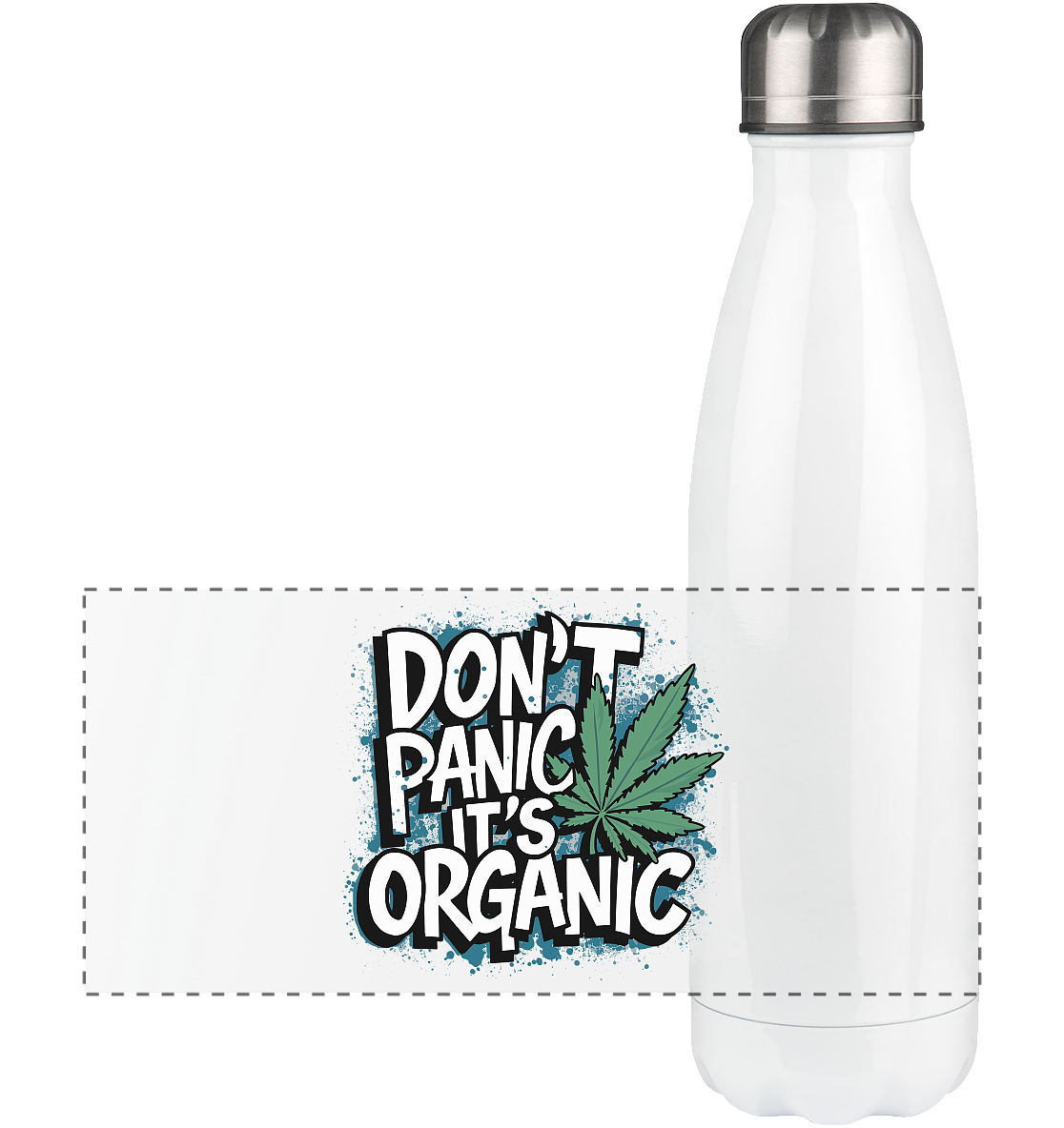Don't Panic - Panorama Thermoflasche 500ml