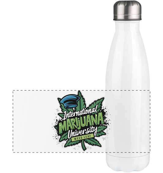 Marijuana University - Panorama Thermoflasche 500ml