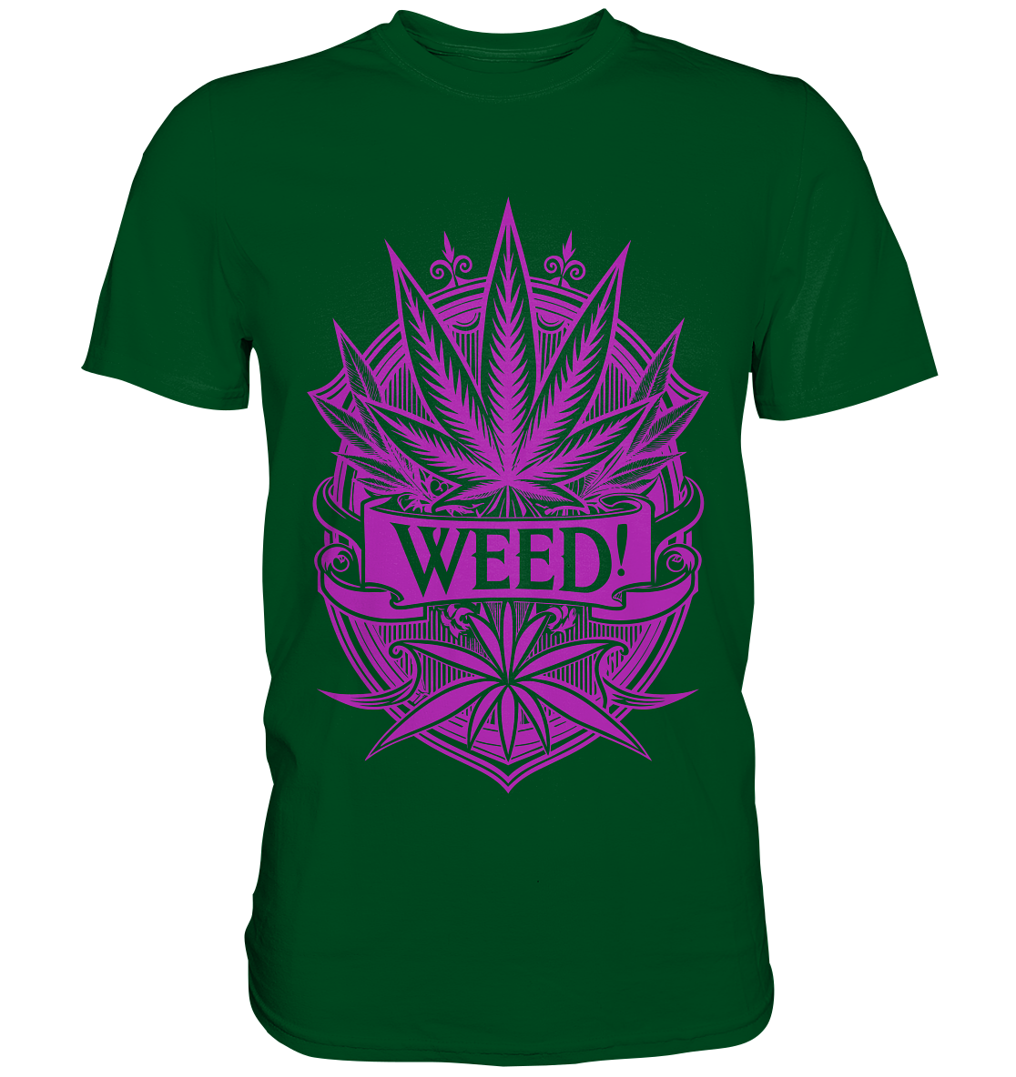 Pink Weed - Gentlemen Premium Shirt