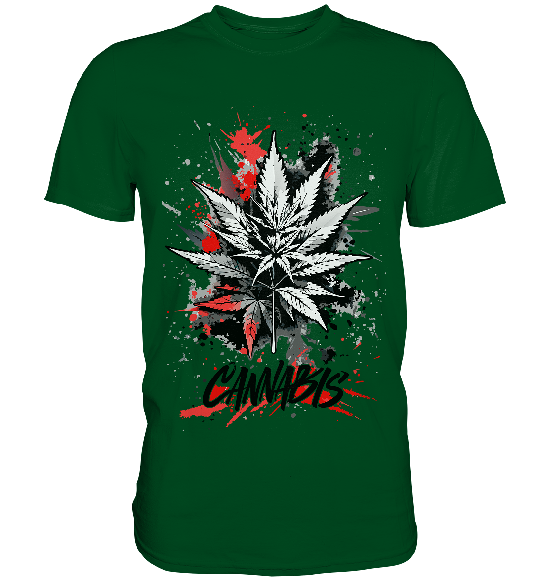 Red Cannabis - Gentlemen Premium Shirt