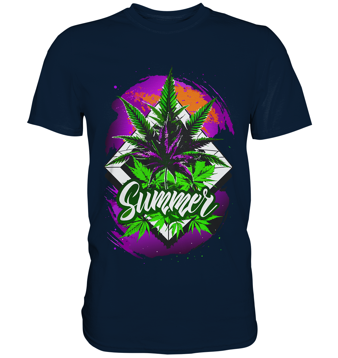 Purple Summer - Gentlemen Premium Shirt