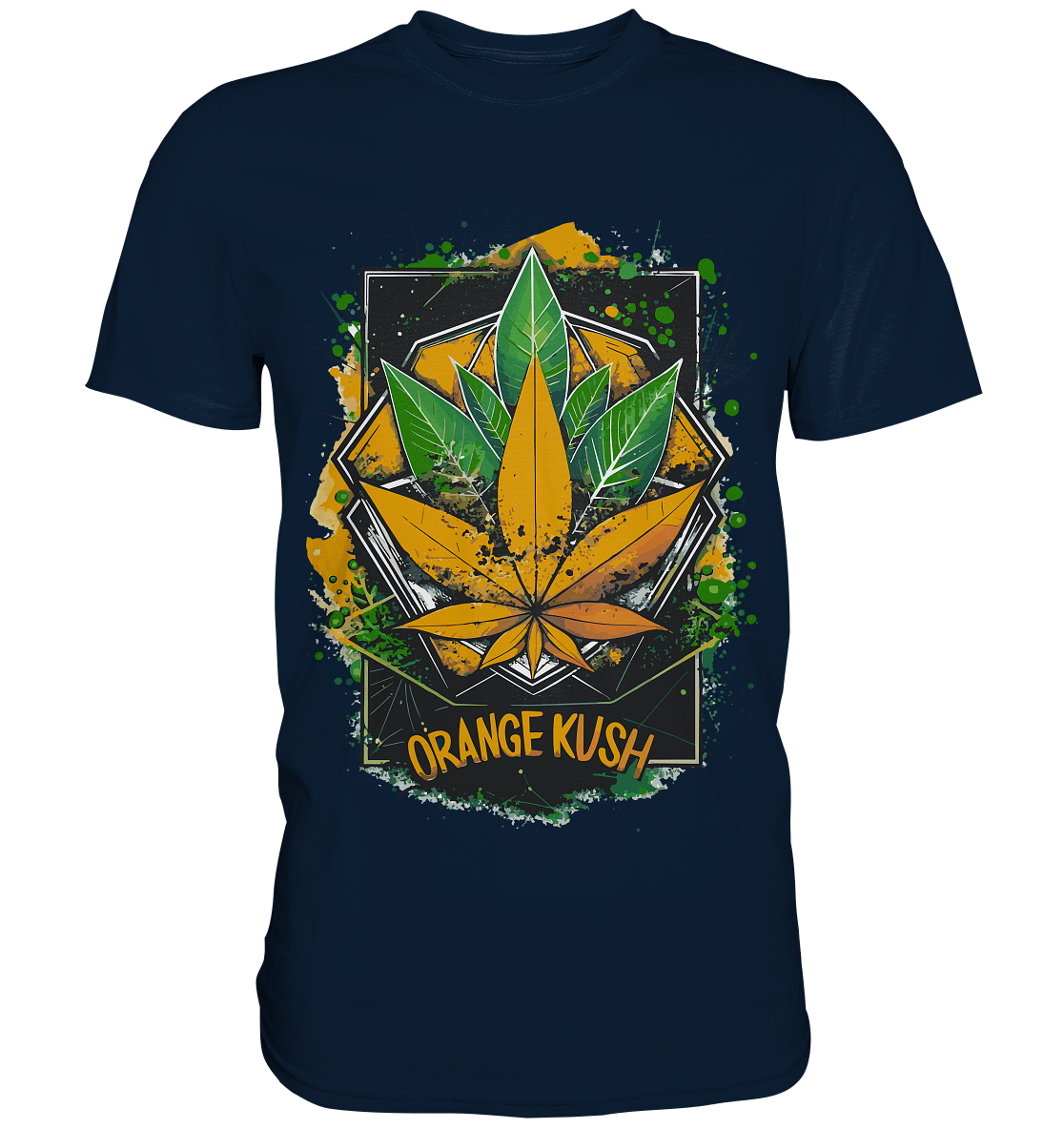 Orange Kush - Gentlemen Premium Shirt