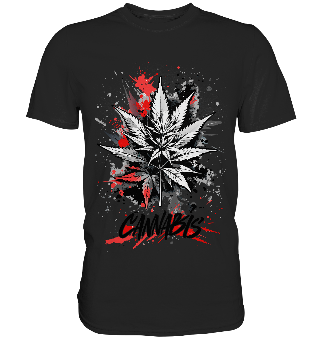 Red Cannabis - Gentlemen Premium Shirt