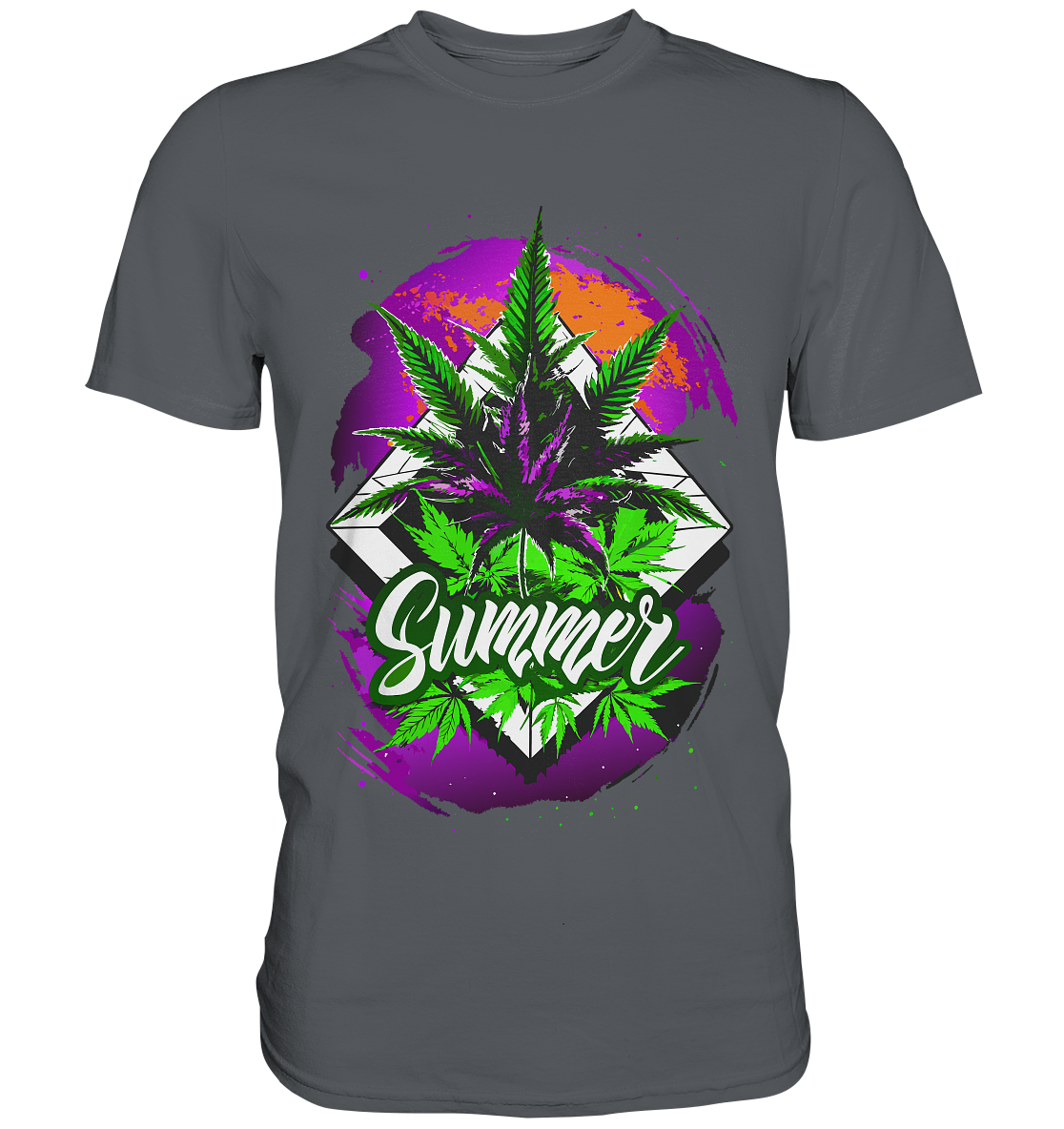 Purple Summer - Gentlemen Premium Shirt