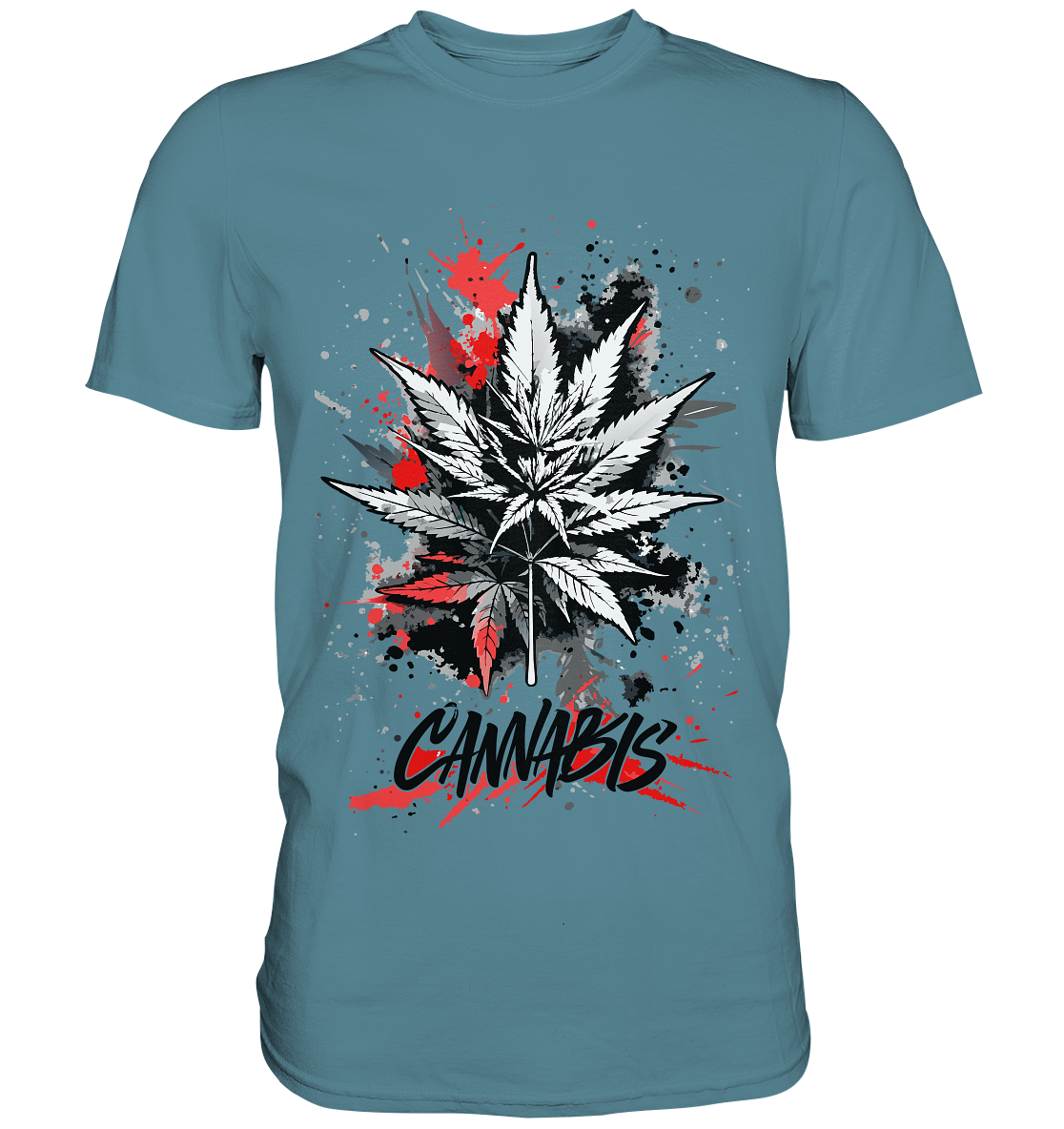 Red Cannabis - Gentlemen Premium Shirt