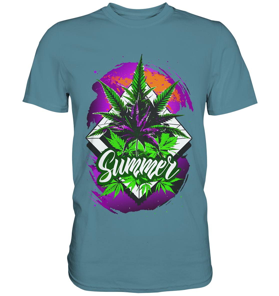 Purple Summer - Gentlemen Premium Shirt