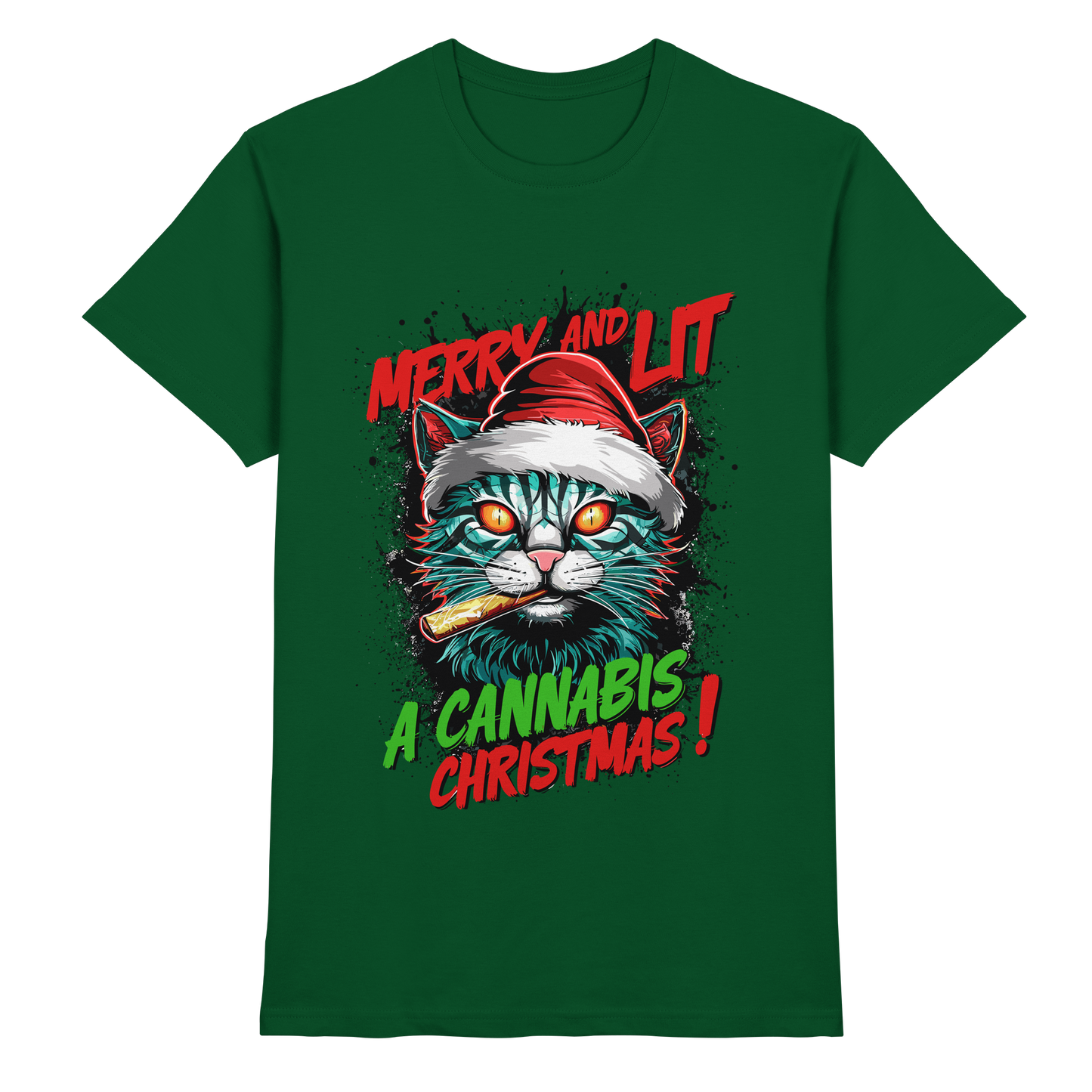 Cannabis Christmas - Gentlemen Premium Shirt