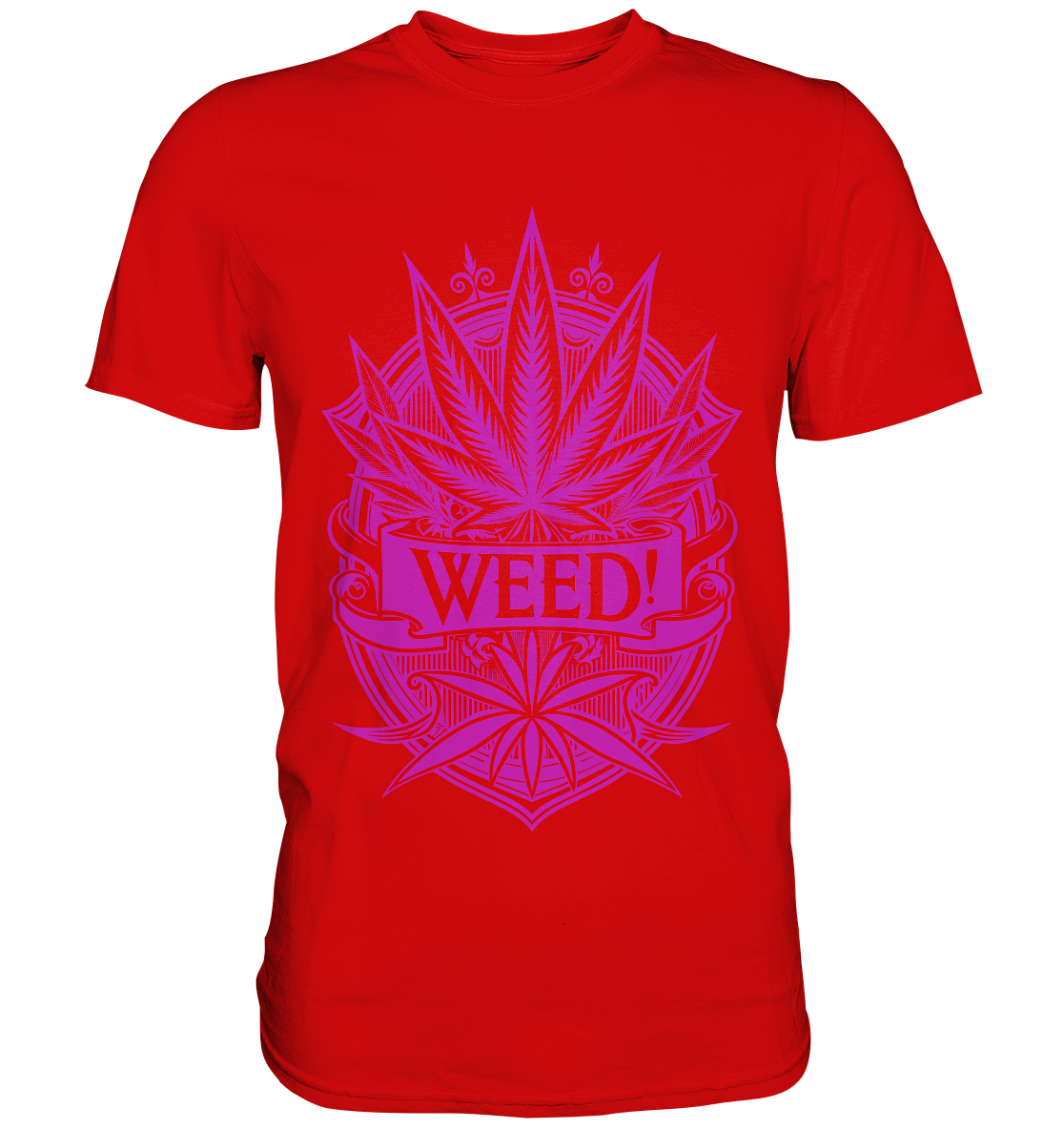 Pink Weed - Gentlemen Premium Shirt