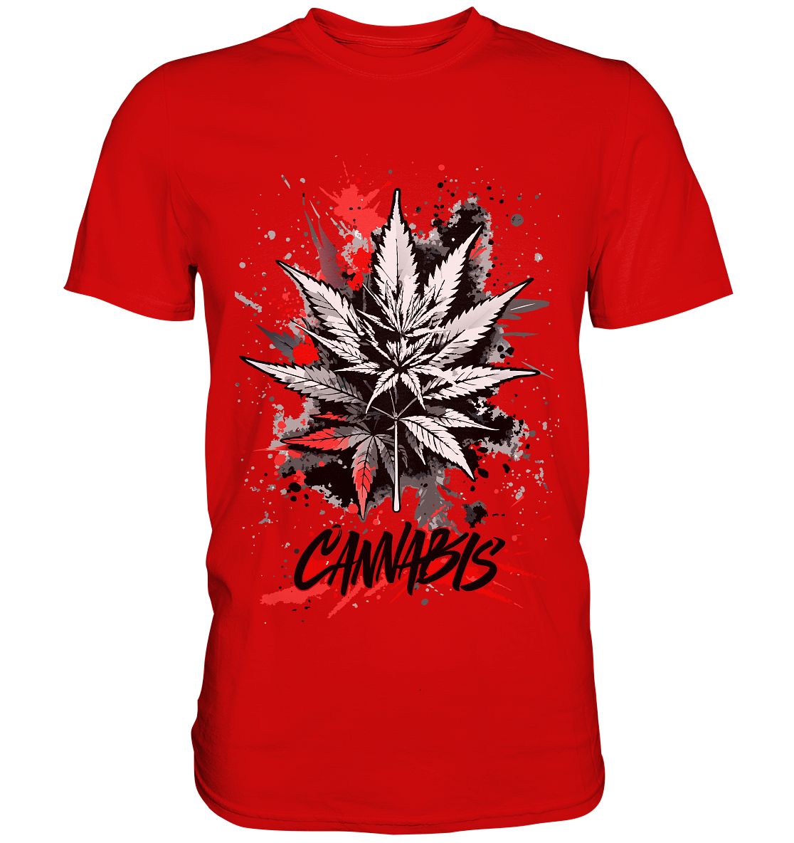 Red Cannabis - Gentlemen Premium Shirt