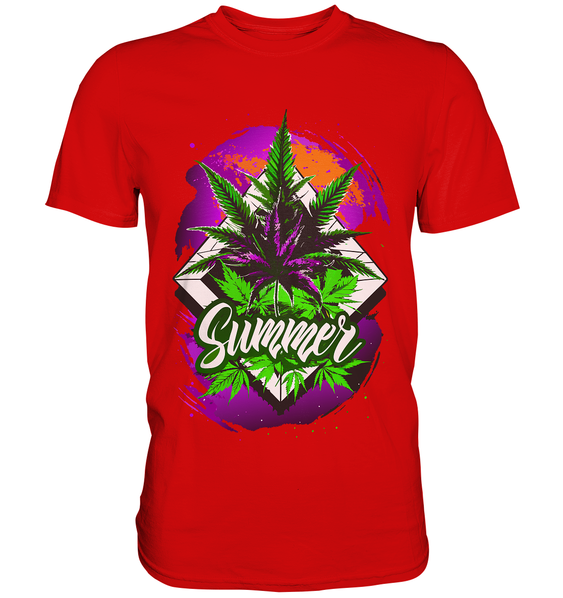 Purple Summer - Gentlemen Premium Shirt