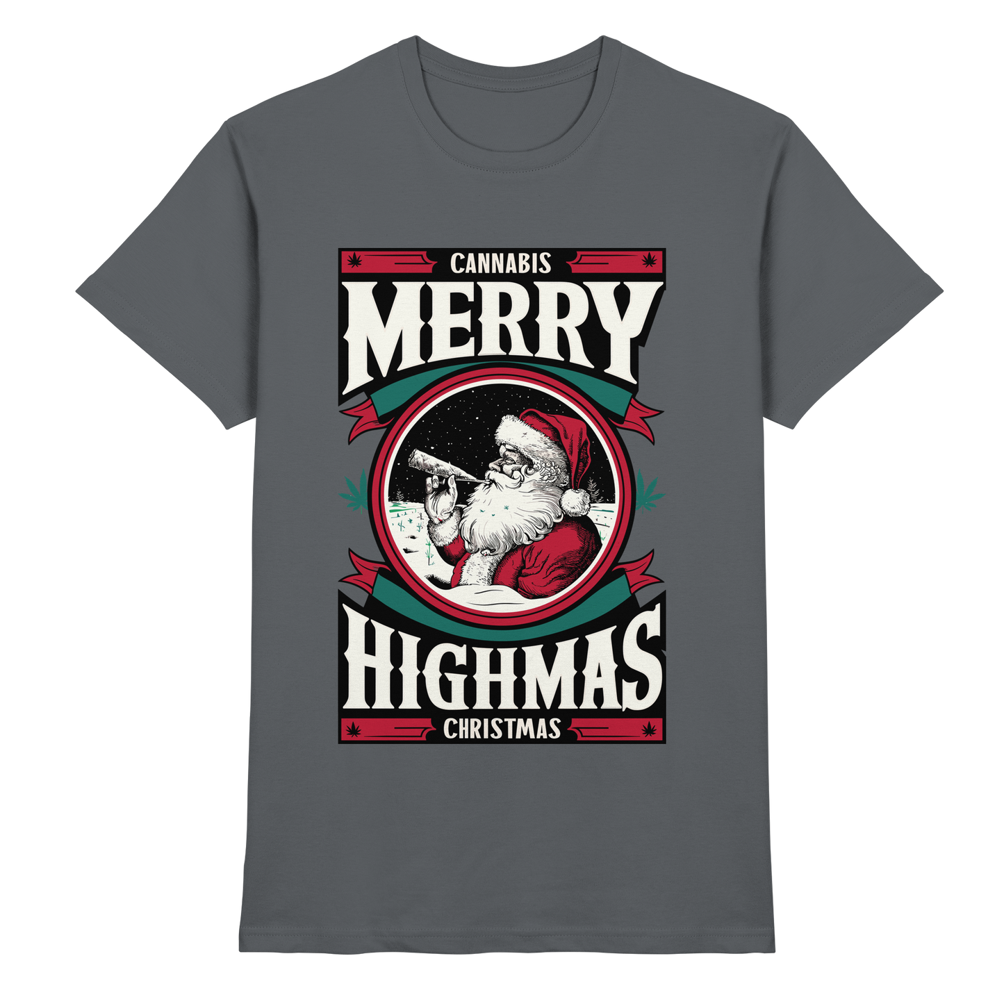 Cannabis Highmas - Gentlemen Premium Shirt