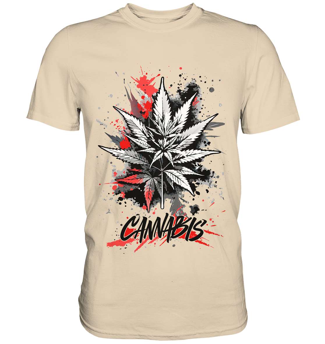 Red Cannabis - Gentlemen Premium Shirt