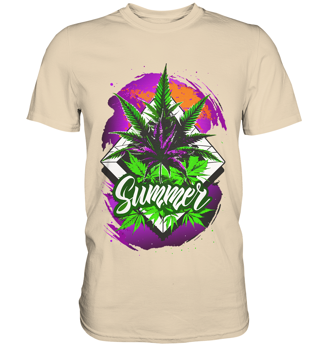 Purple Summer - Gentlemen Premium Shirt