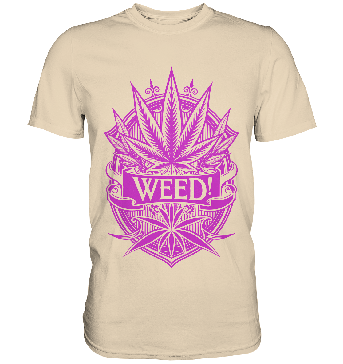 Pink Weed - Gentlemen Premium Shirt