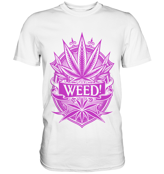 Pink Weed - Gentlemen Premium Shirt