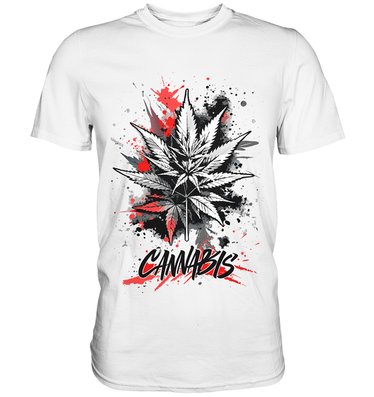 Red Cannabis - Gentlemen Premium Shirt