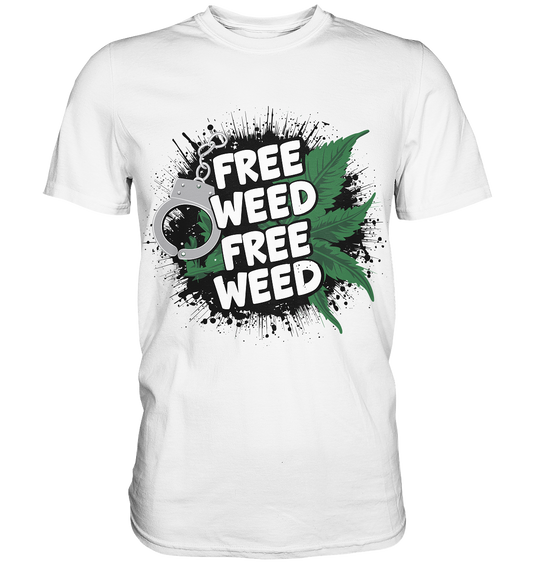 Free Weed - Gentlemen Premium Shirt