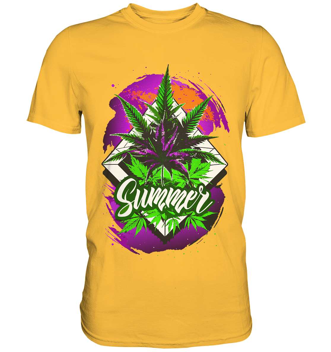 Purple Summer - Gentlemen Premium Shirt