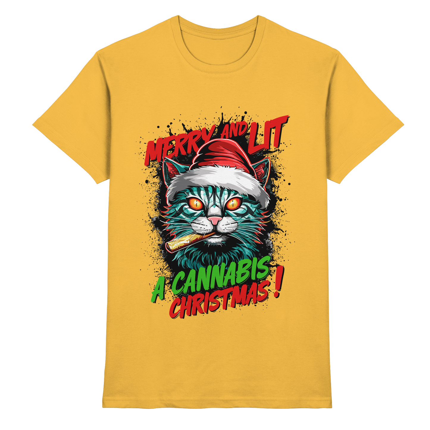 Cannabis Christmas - Gentlemen Premium Shirt