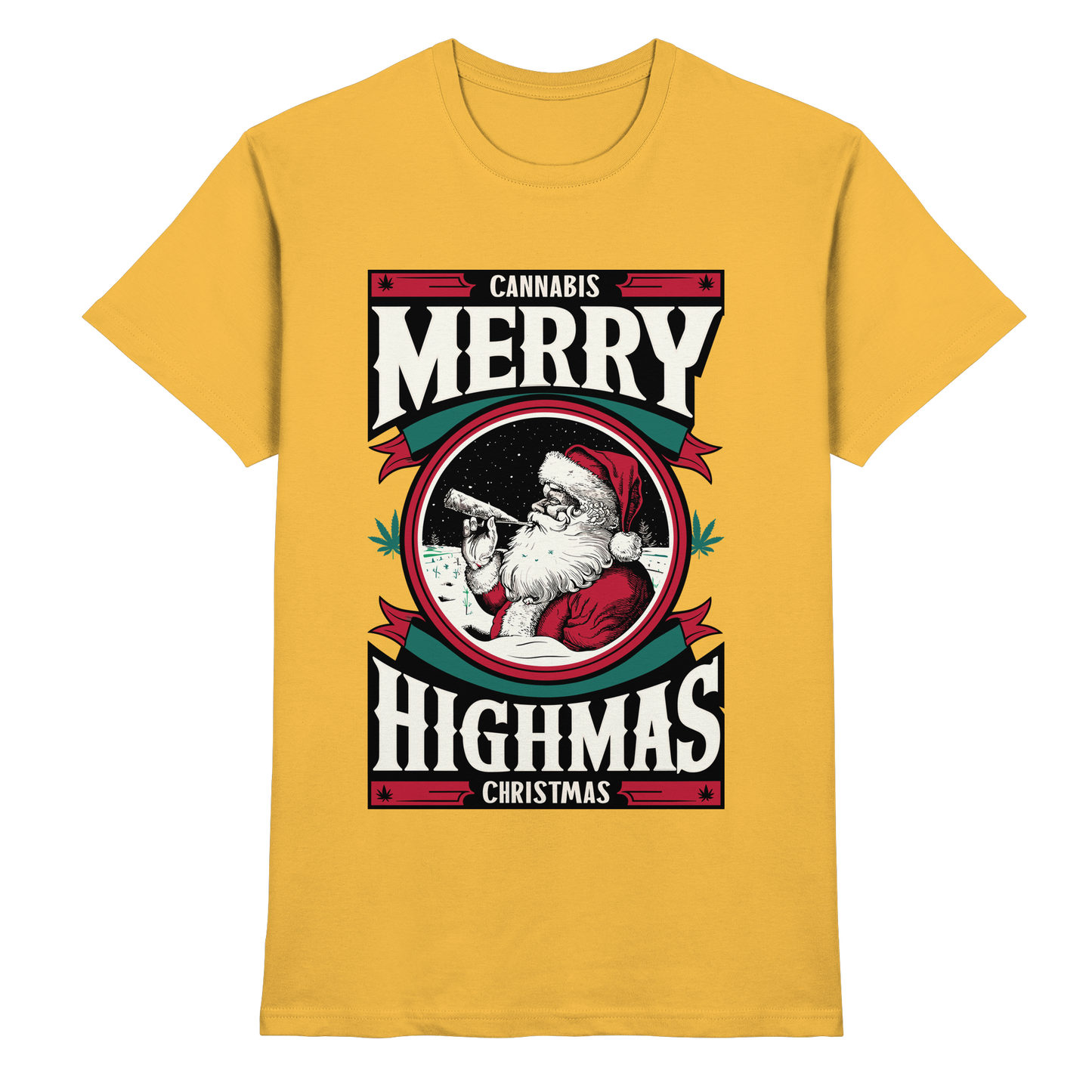 Cannabis Highmas - Gentlemen Premium Shirt