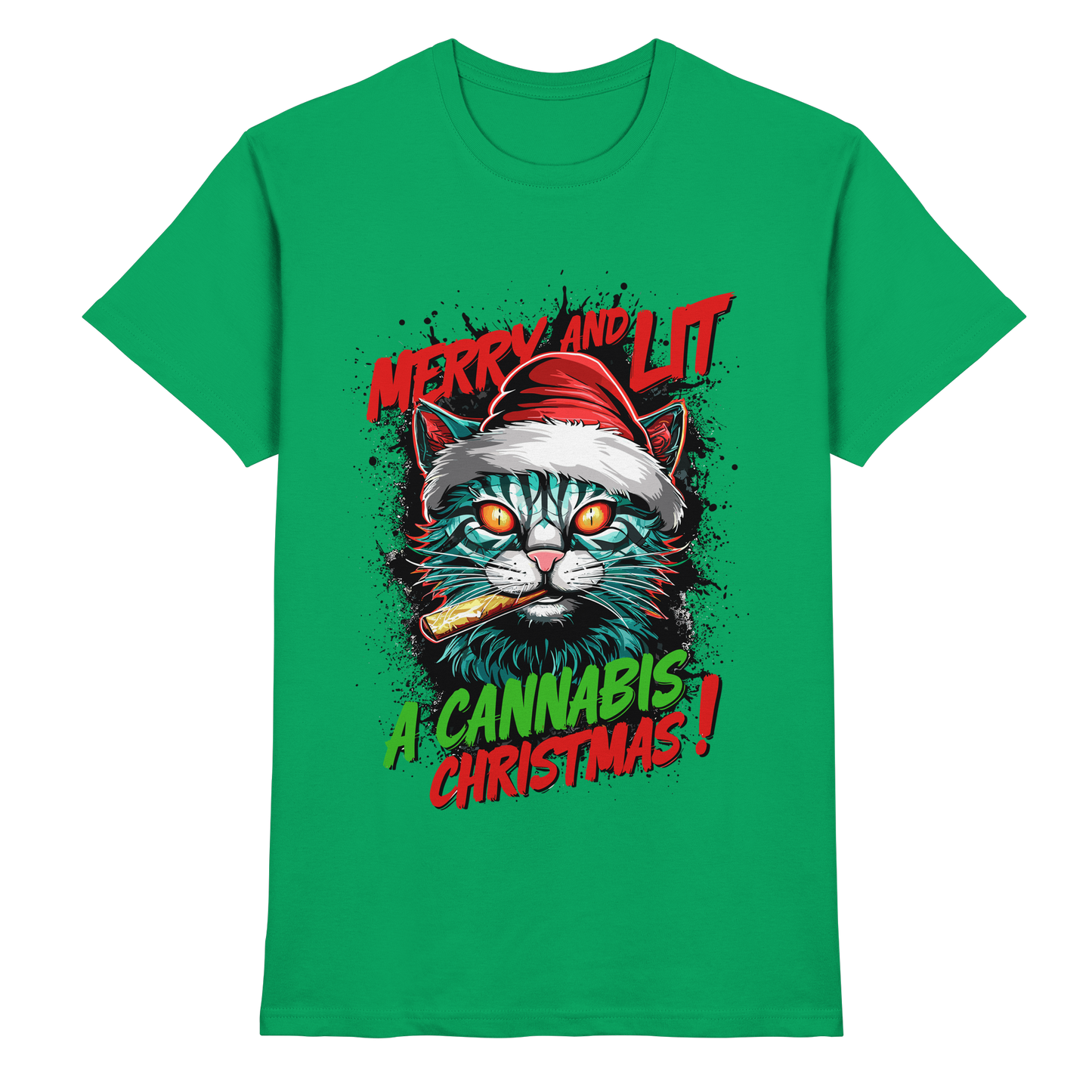 Cannabis Christmas - Gentlemen Premium Shirt