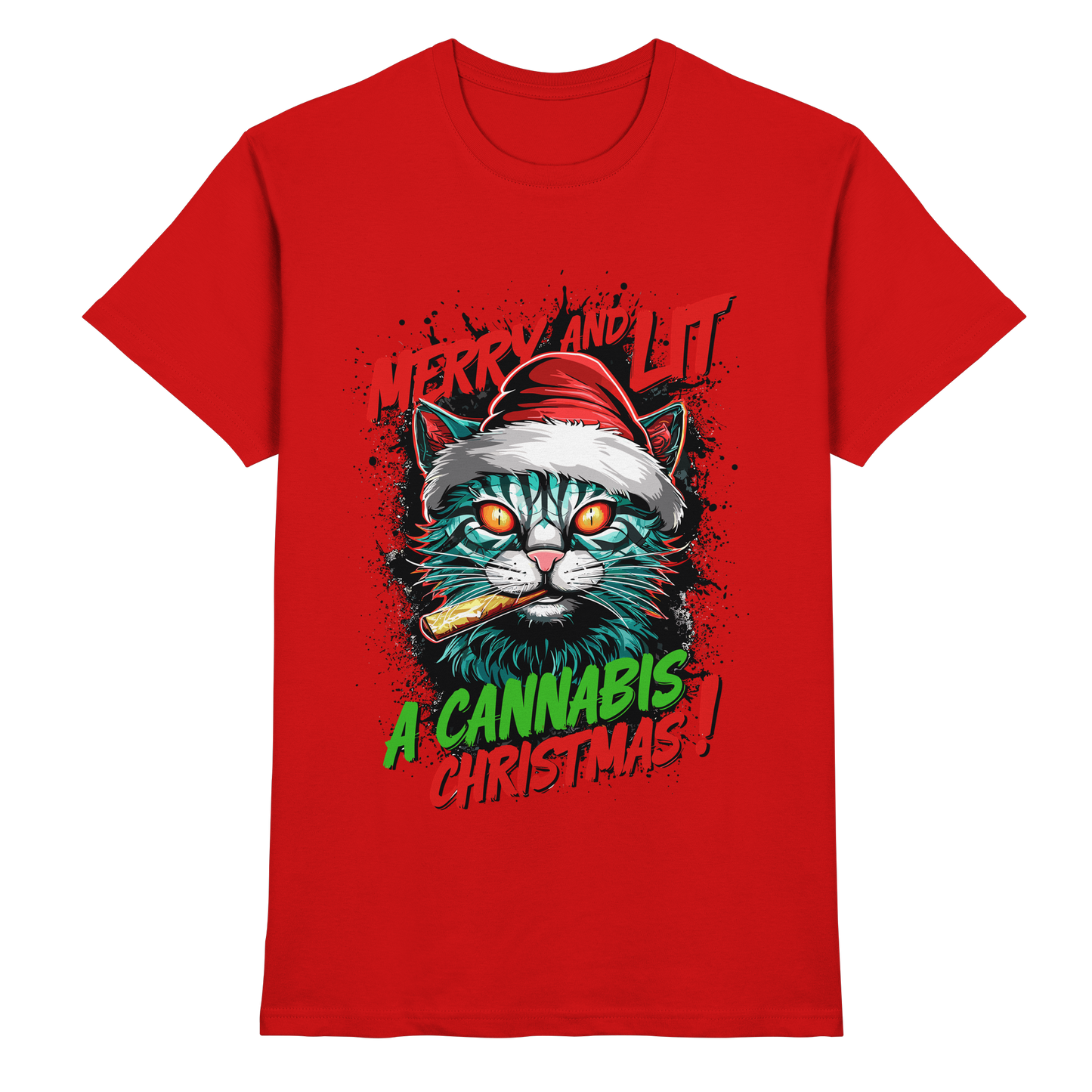 Cannabis Christmas - Gentlemen Premium Shirt