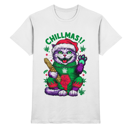 Chillmas Cat - Gentlemen Premium Shirt