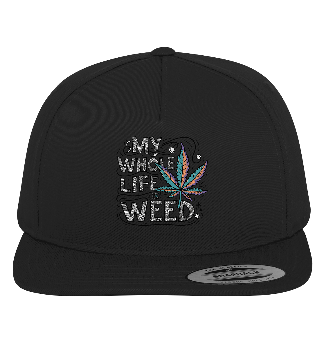 Life Is Weed - Premium Snapback