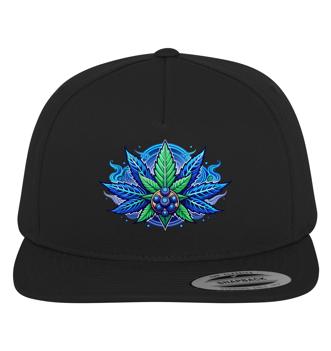 Blue Leaf - Premium Snapback