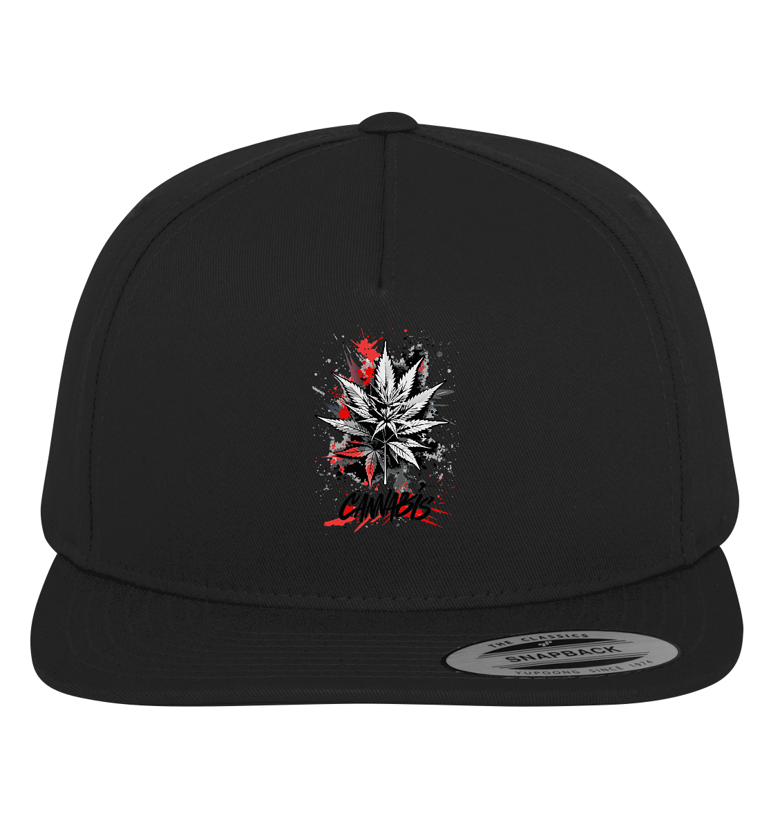 Red Cannabis - Premium Snapback