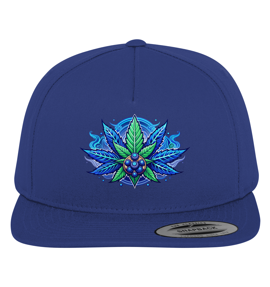 Blue Leaf - Premium Snapback