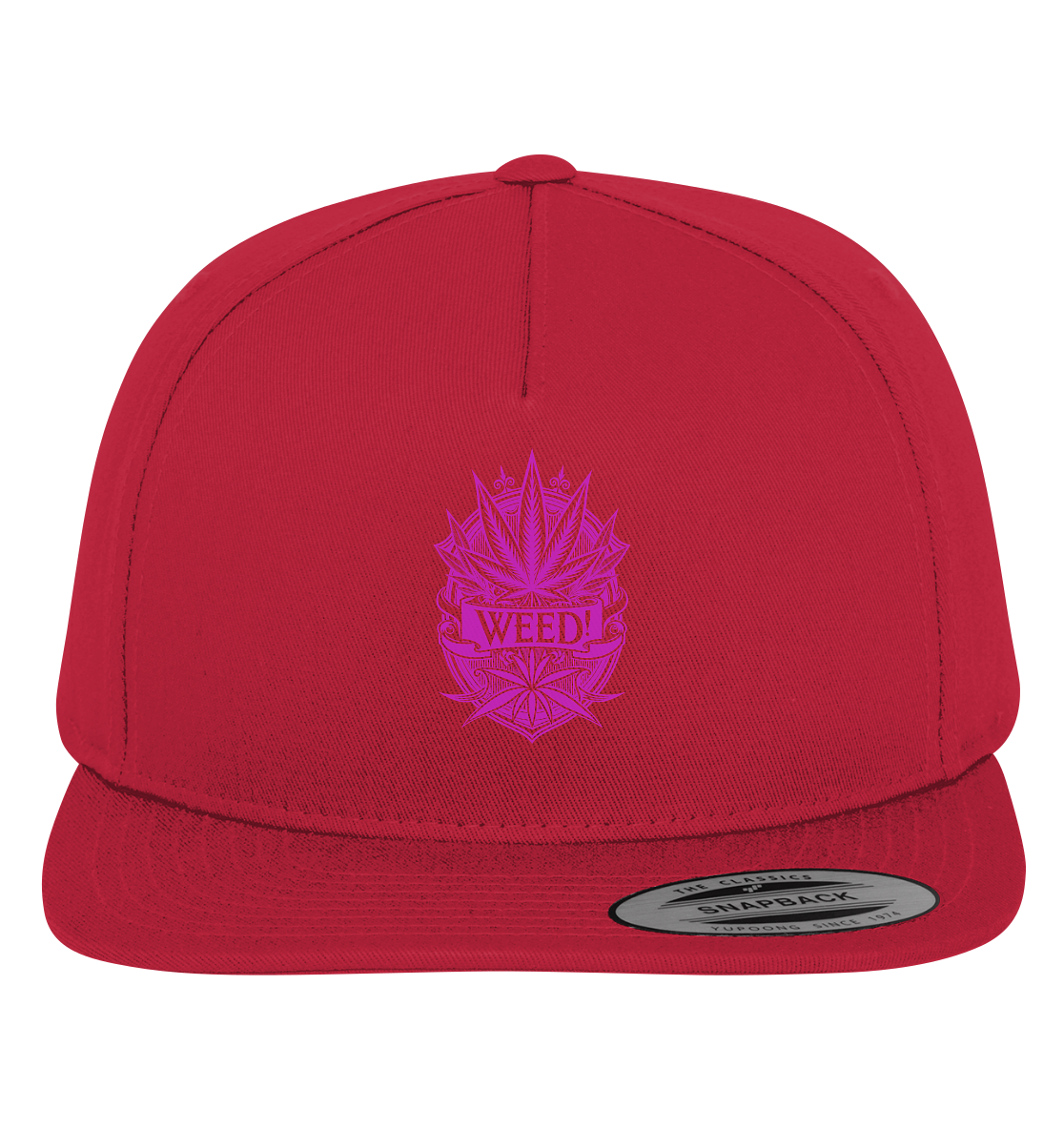 Pink Weed - Premium Snapback