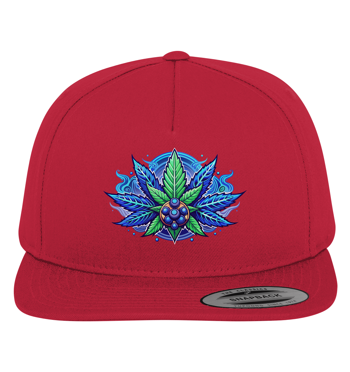 Blue Leaf - Premium Snapback