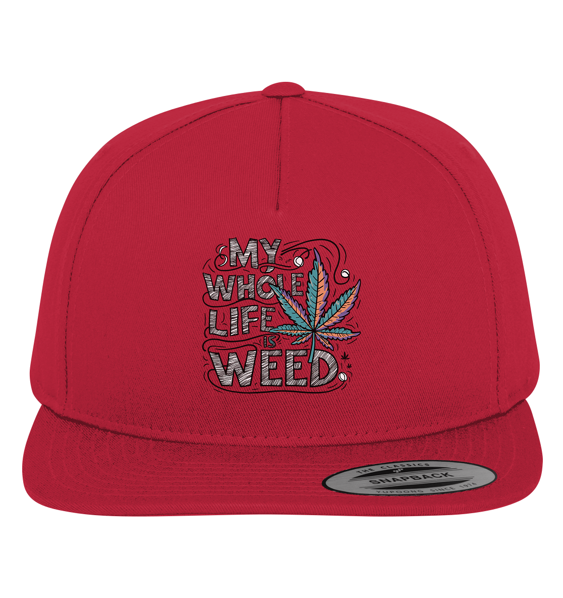 Life Is Weed - Premium Snapback