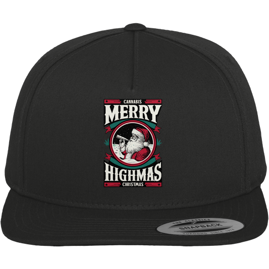 Cannabis Highmas - Premium Snapback