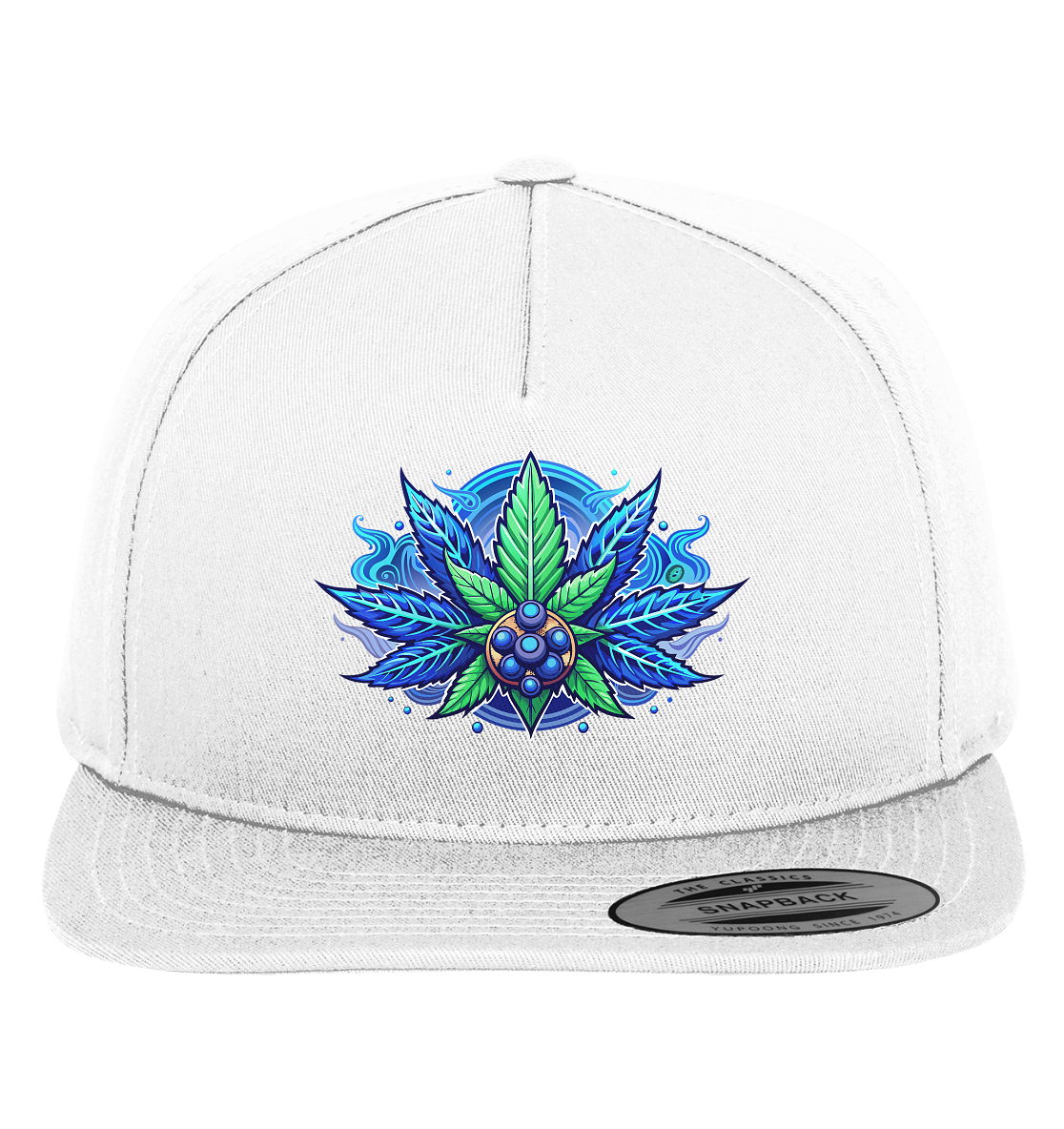 Blue Leaf - Premium Snapback