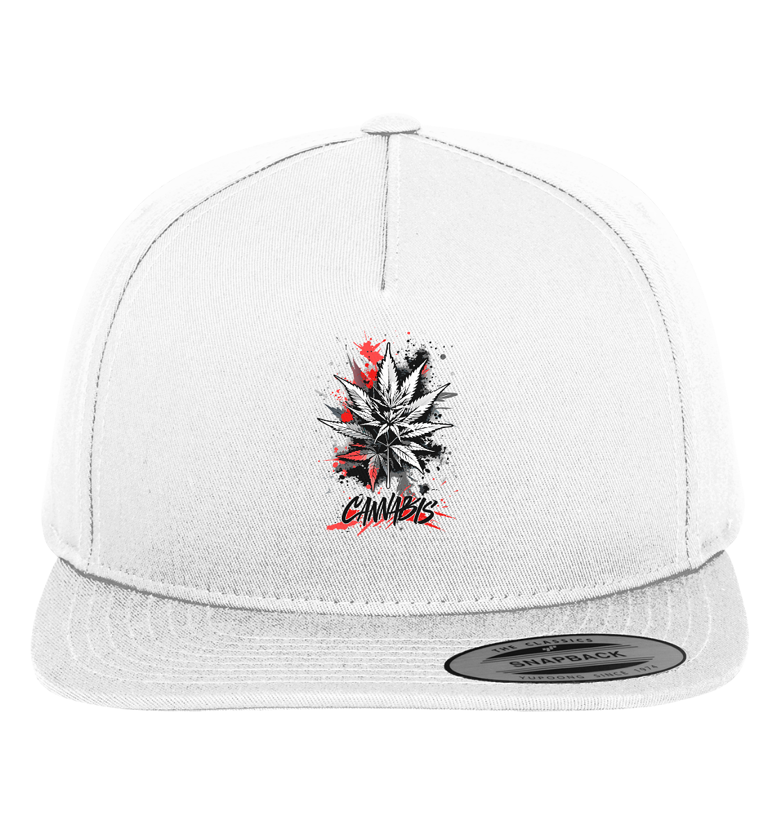 Red Cannabis - Premium Snapback