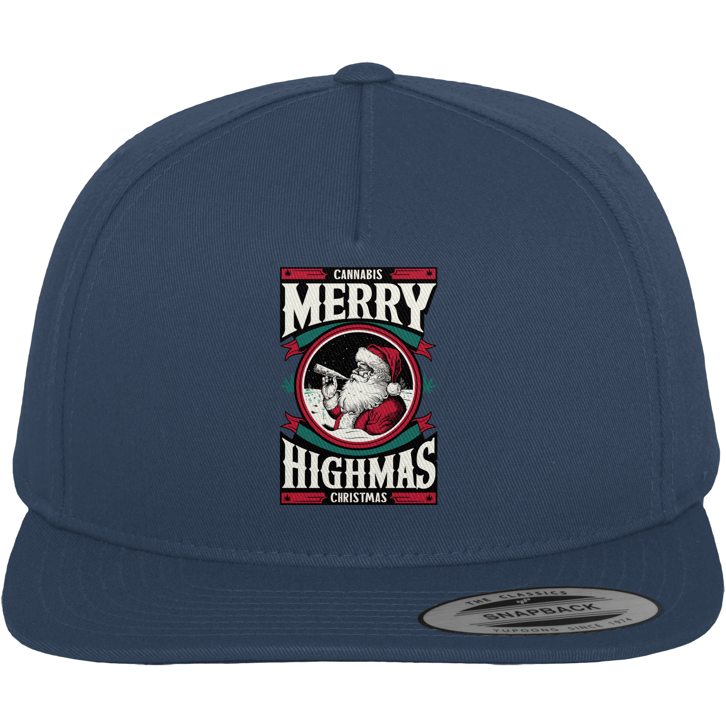 Cannabis Highmas - Premium Snapback