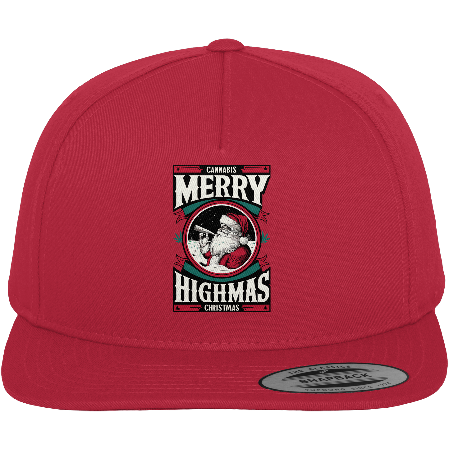 Cannabis Highmas - Premium Snapback