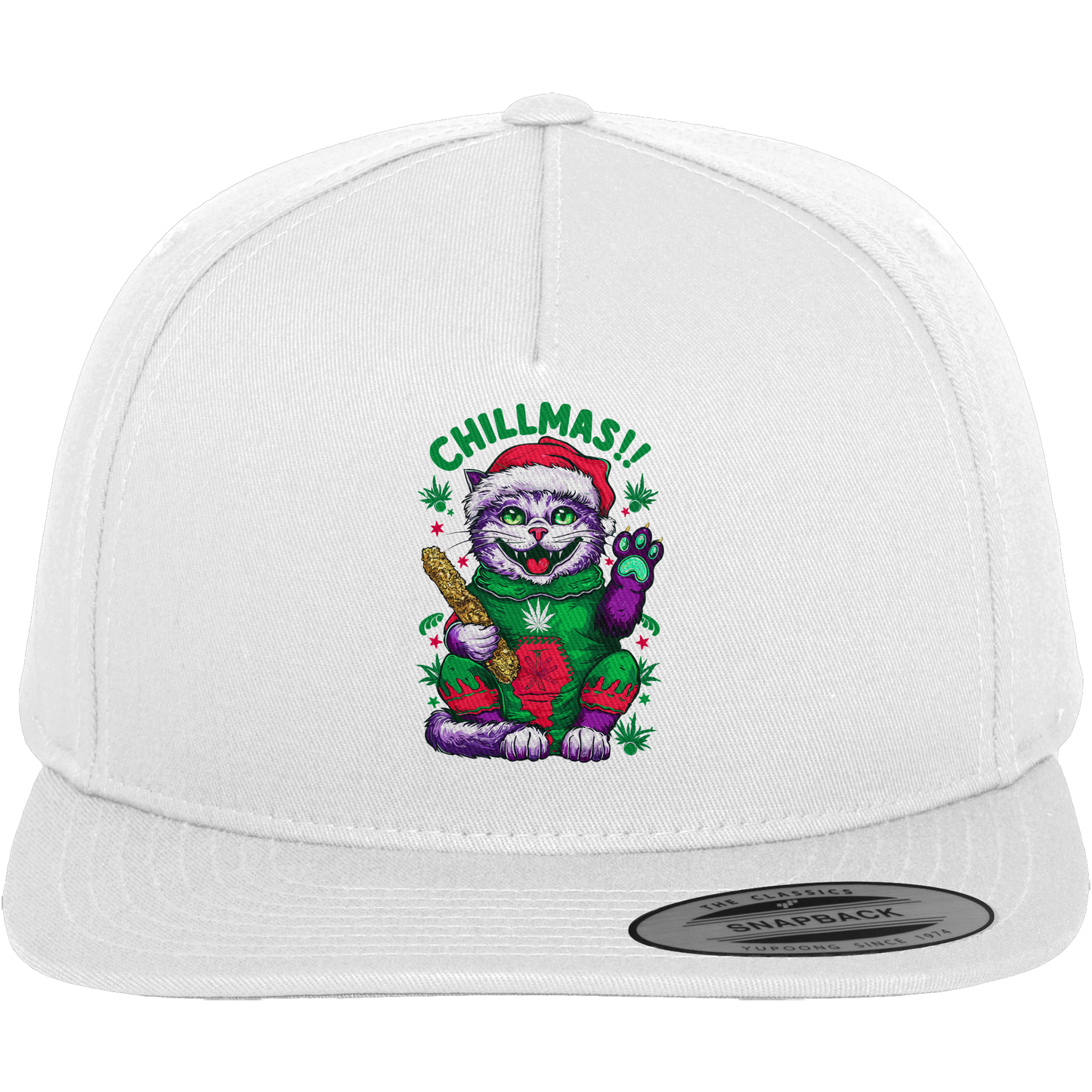 Chillmas Cat - Premium Snapback