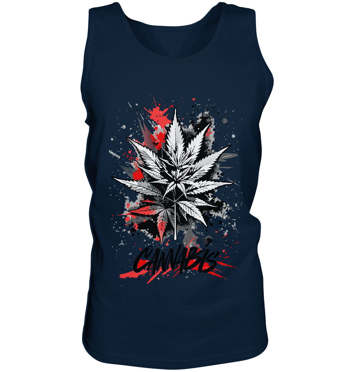 Red Cannabis - Gentlemen Tank-Top