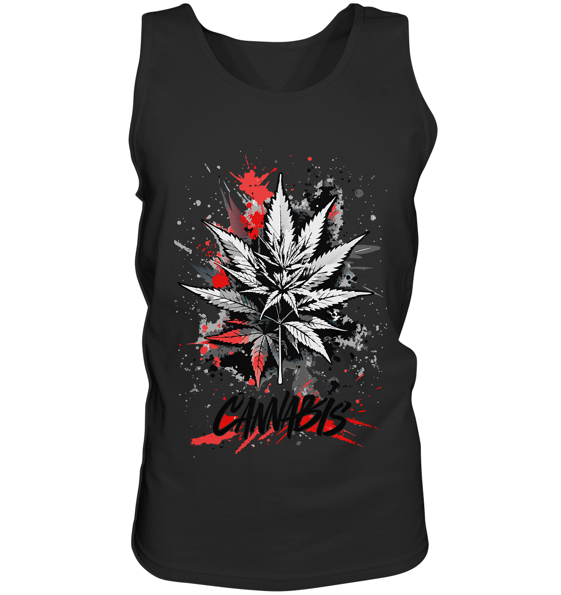 Red Cannabis - Gentlemen Tank-Top