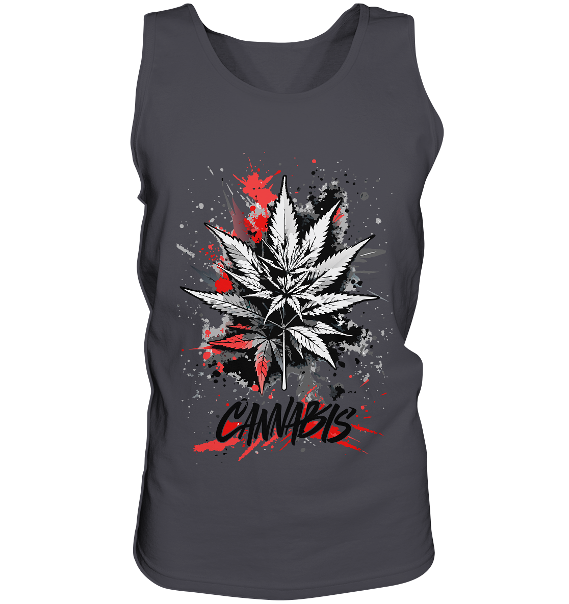 Red Cannabis - Gentlemen Tank-Top