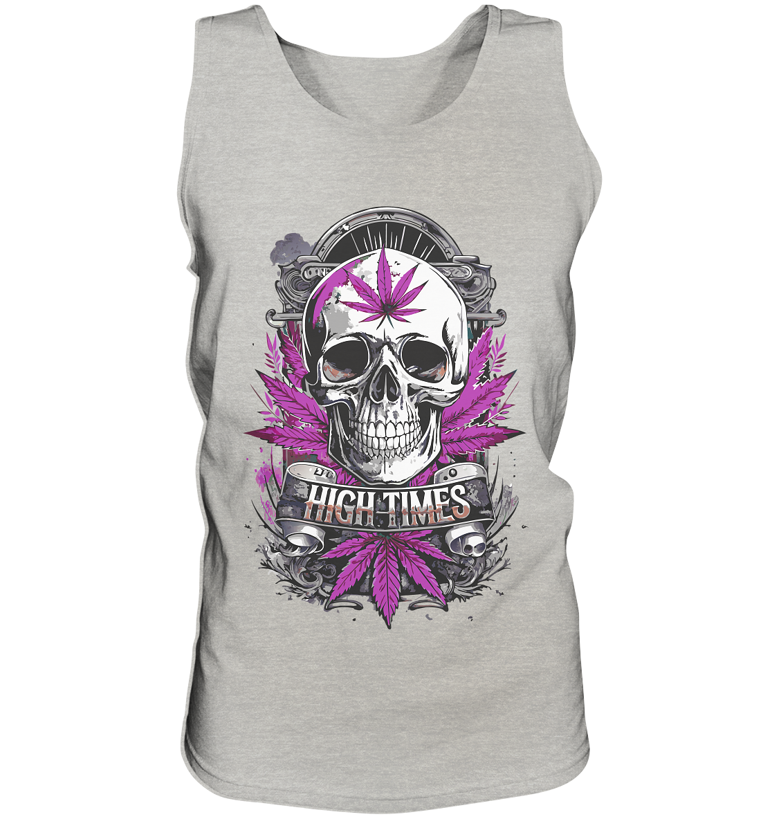 High Times Skull Purple - Gentlemen Tank-Top