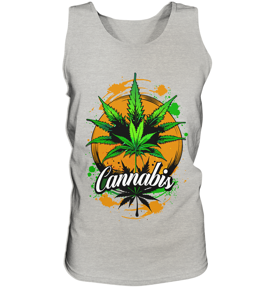 Orange Cannabis - Gentlemen Tank-Top