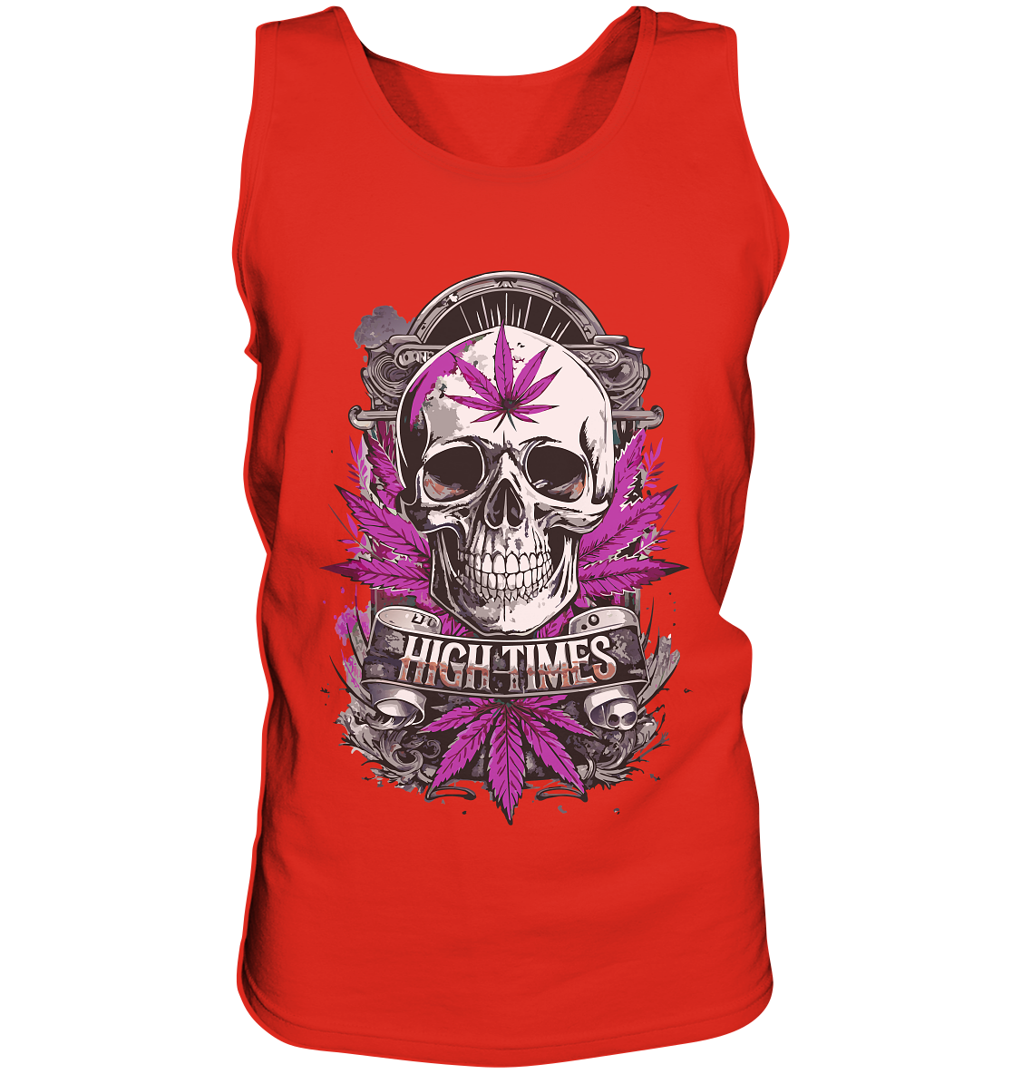 High Times Skull Purple - Gentlemen Tank-Top