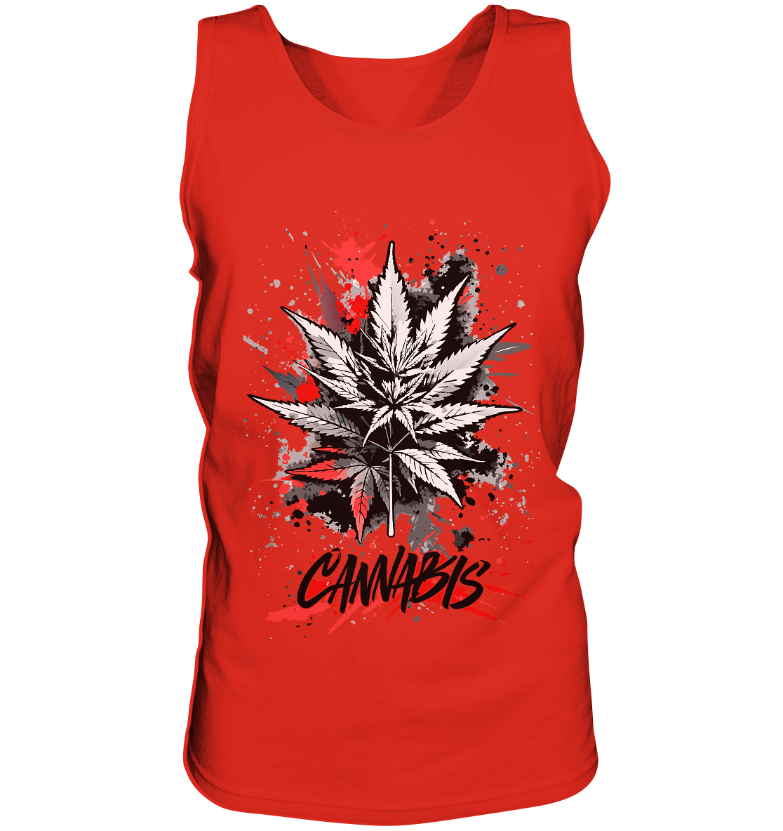 Red Cannabis - Gentlemen Tank-Top